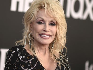 Dolly Parton arrives at the Rock & Roll Hall of Fame Induction Ceremony on Saturday, Nov. 5, 2022, at the Microsoft Theater in Los Angeles. (Photo by Richard Shotwell/Invision/AP)