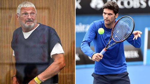 Mr Philippoussis Snr was scheduled to appear in court this morning but remains bed-ridden following a stroke.