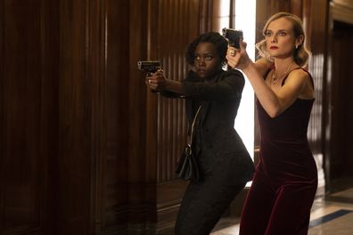 Lupita Nyong'o and Diane Kruger in The 355. 