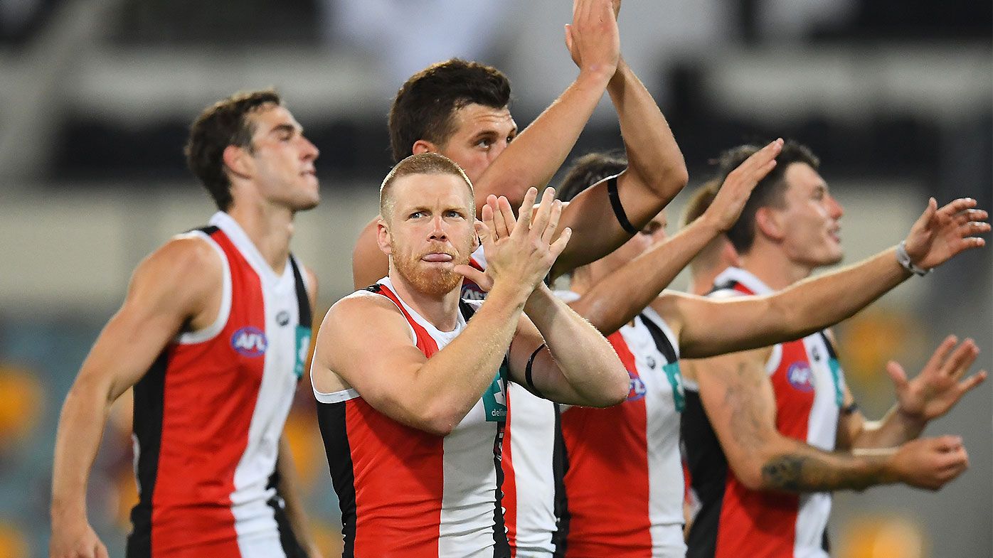 St Kilda ends nine-year finals drought in dominant win over disappointing GWS Giants