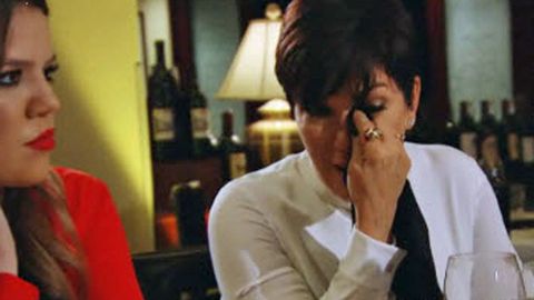 Watch: Kris Jenner breaks down at daughters for not supporting her axed talk show