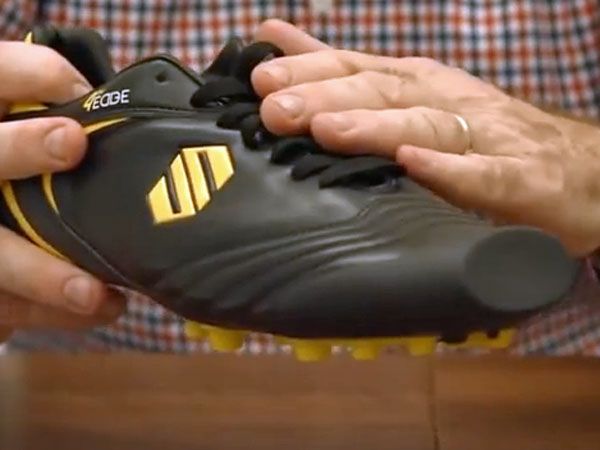 Radical square-toed boot unveiled for football