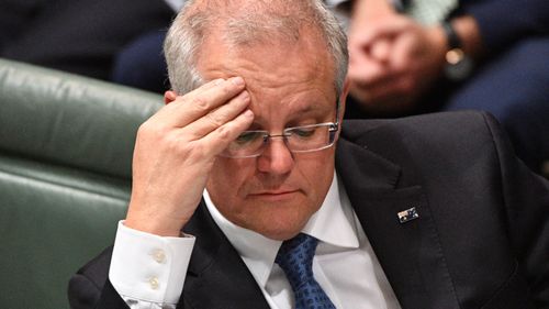 Scott Morrison's website has been hijacked by a Melbourne man.