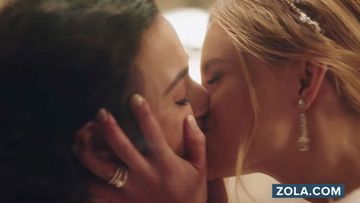 The Hallmark Channel pulled advertisements featuring same-sex couples from the air.