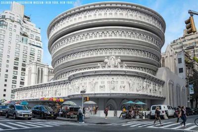 Solomon R Guggenheim Museum re-imagined in a Gothic design