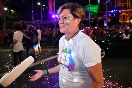 Prominent gay rights activist and former Prime Minister Tony Abbott's sister, Christine Forster. (AAP)