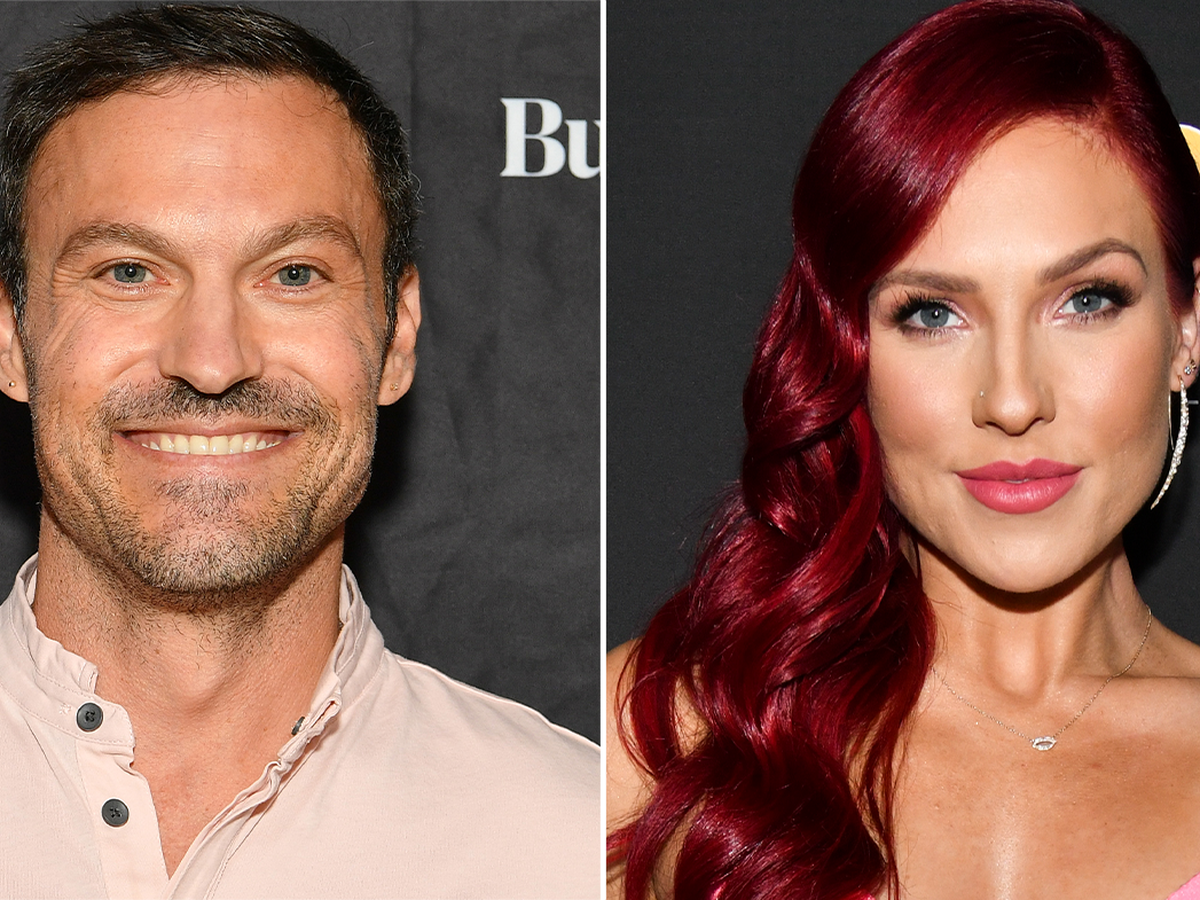 Brian Austin Green Says His Relationship With Sharna Burgess Doesn T Have Any Labels But It S Going Really Well 9celebrity