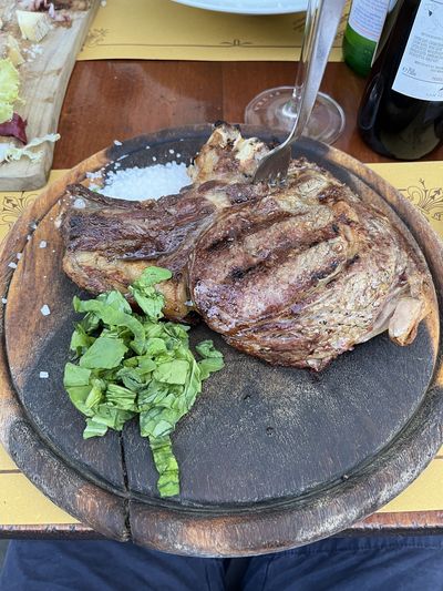Florentine steak, Florence - $100