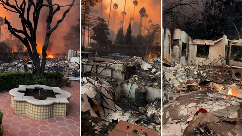 LA fires update: General Hospital star Cameron Mathison shares devastating video as he loses his home in Pacific Palisades wildfires - 9Celebrity