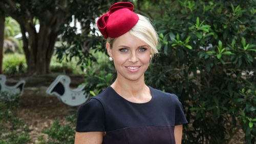 Small, pill-box hats like this red felt creation by Dianne Barbour Millinery are perfect for remaining nimble in large crowds at major race days. (Sydney Event Blogger)