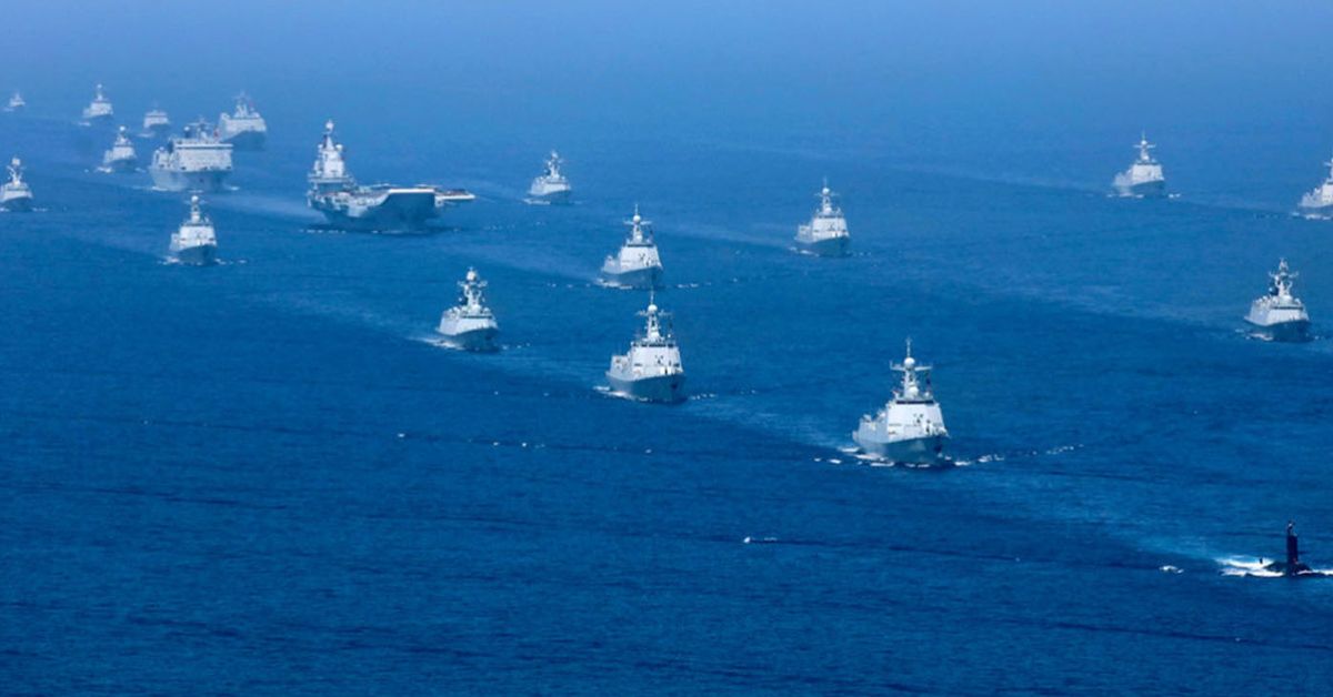 Chinese military forces exercise near Taiwan in response to US visit