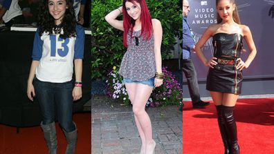 Who dat? Who dat? Even I.G.G.Y. wouldn't recognise fellow pop star Ariana Grande in these old pics.<br/><br/>Scroll through to see how she went from drab to fab, along with some make-up tips from the girl herself.