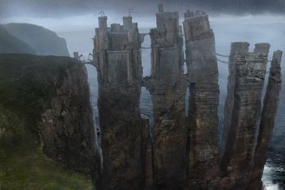 How practical and impenetrable is this castle from Game of thrones? It's dragon  stone. : r/MedievalHistory