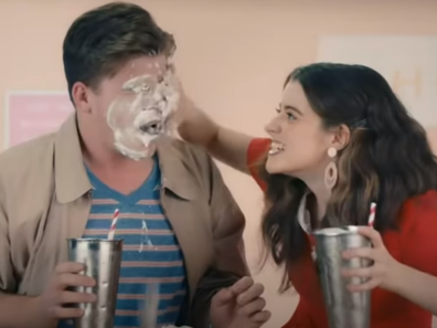 Still from government's milkshake consent video