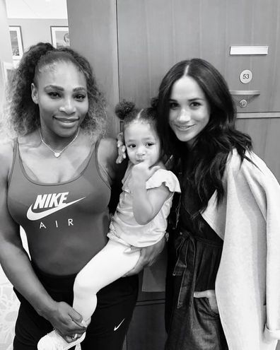 Serena Williams and Meghan Markle