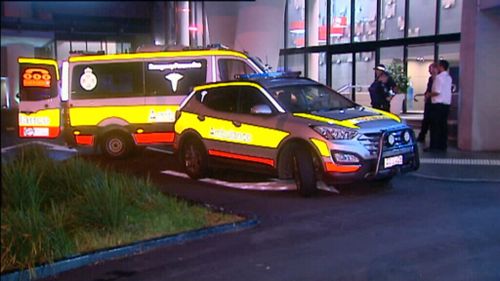 Thom Dover was taken to the Gold Coast University Hospital. (9NEWS)