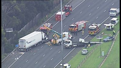 A major investigation is underway after four police officers were killed in a crash on the Eastern Freeway in Melbourne. The scene remains closed on Thursday, April 23.