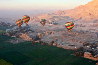 3. Hot Air Balloons Ride - Luxor, Egypt