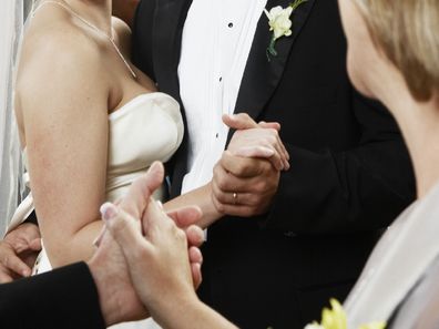 Bride asks mother in law to leave wedding reception.