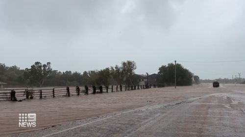 In a 24-hour period, ﻿209 millimetres of rainfall fell on Broome.