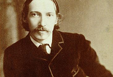 Which was the first novel Robert Louis Stevenson published?