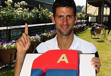 When was Novak Djokovic first placed No.1 in the ATP men's singles world rankings?