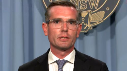 NSW Treasurer Dominic Perrotted announcing the government's plan to bring international students back into the state "within weeks".