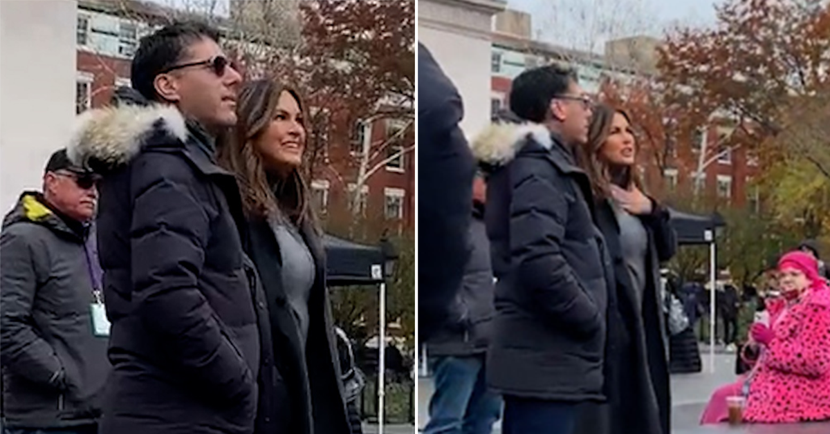 Mariska Hargitay asks man to stop singing during Law & Order SVU shoot