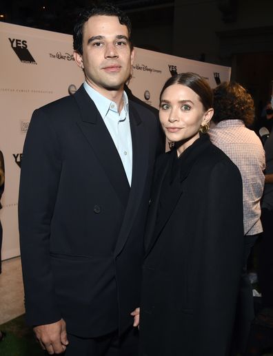 Louis Eisner and Ashley Olsen attend the YES 20th Anniversary Gala on September 23, 2021 in Los Angeles