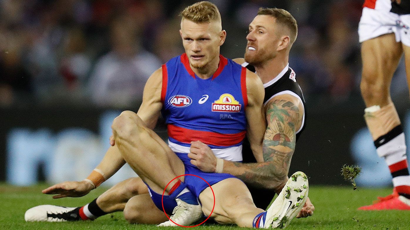 Adam Treloar set to miss up to two months with syndesmosis injury