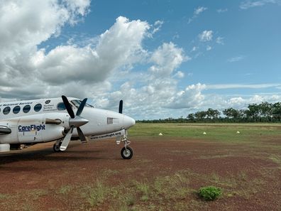 Trish Curry has been a CareFlight pilot for more than two years now.