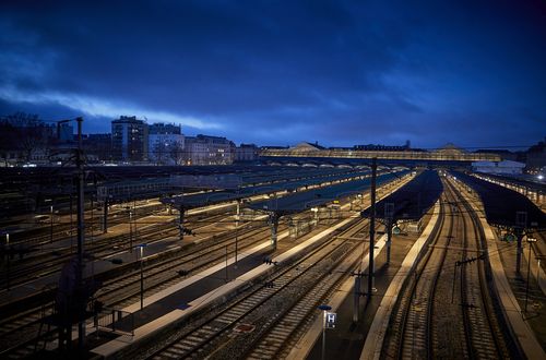 Railway workers invade Louis Vuitton HQ as protests erupt across France on  eve of decision on retirement age, World News