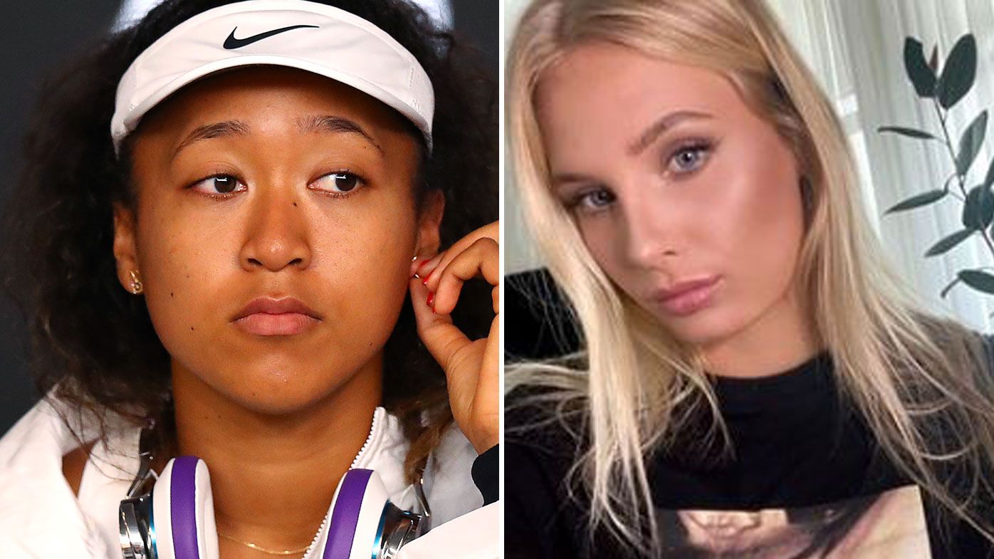 Naomi Osaka and Dayana Yastremska.