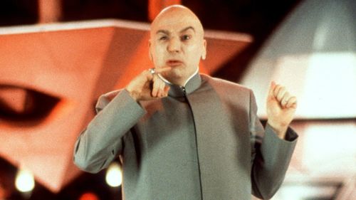 Mike Myers' famous onscreen villain, Dr Evil, has hijacked Saturday Night Live to talk about Sony and North Korea. (AAP)