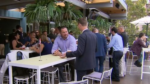 WA pub outdoor area filled with people