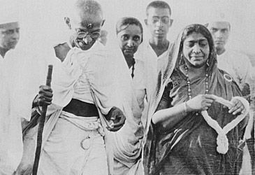 Mahatma Gandhi led a 390km march to Dandi to protest which British food tax?