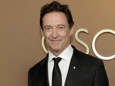 Hugh Jackman attends the 16th Governors Awards at The Ray Dolby Ballroom on November 16, 2025 in Hollywood, California. 