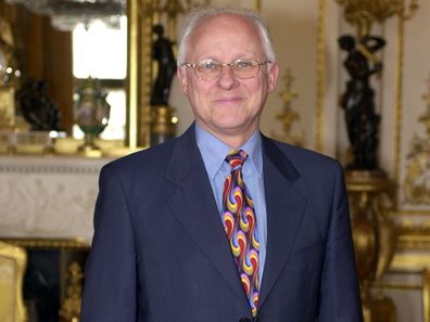 Dickie Arbiter during his time as Assistant Press Secretary to the Queen 