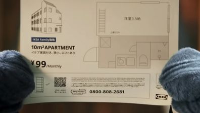 Swedish retailer Ikea is becoming a landlord in Japan with a tiny apartment it will rent out in Tokyo.