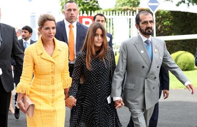 Princess Haya and Sheikh Mohammed bin Rashid Al Maktoum 