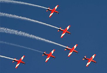 What is the name of the Royal Australian Air Force's aerobatic display team?