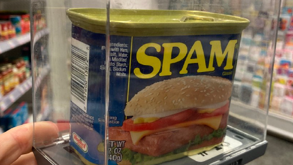 SPAM locked up in New York store