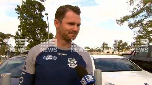 Patrick Dangerfield Geelong AFL player family surf rescue