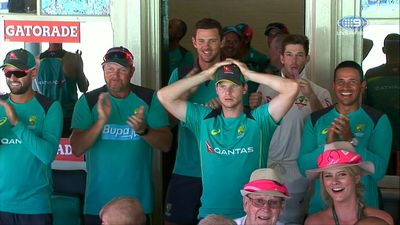 Steve Smith perplexed at Marsh brothers' farcical century celebration
