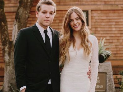 Riley Keough shares sweet throwback photo of her and her late brother Benjamin Keough on her wedding day.
