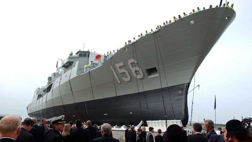 The HMAS Toowoomba is a frigate in the Australian Navy.