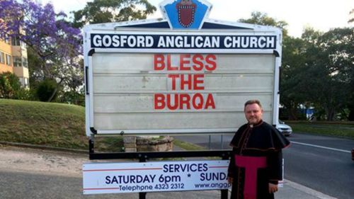 Central Coast archdeacon asks parishioners to 'bless the burqa'