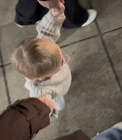 Amy and her daughter Olive