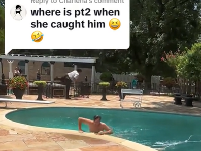 Viral footage of a tourist jumping into the singing icon's pool at Graceland has been slammed.