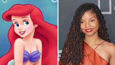 The Little Mermaid and Halle Bailey